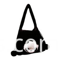 plush black bag with panda head plush black bag with panda head